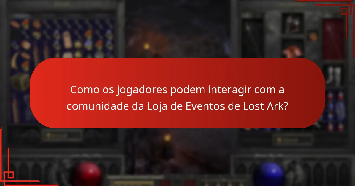 Quais são os eventos atuais e futuros na Loja de Eventos?