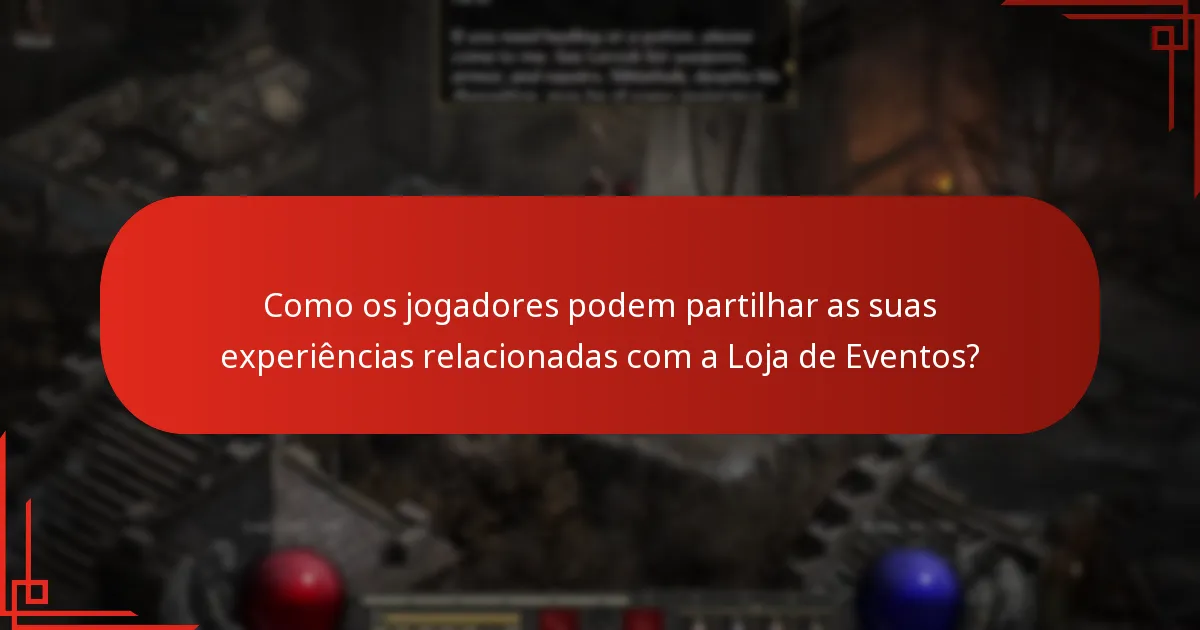 Como os jogadores podem interagir com a comunidade da Loja de Eventos de Lost Ark?