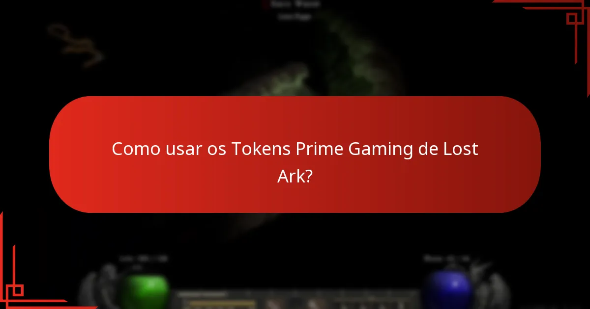 Quando expiram os Tokens Prime Gaming de Lost Ark?