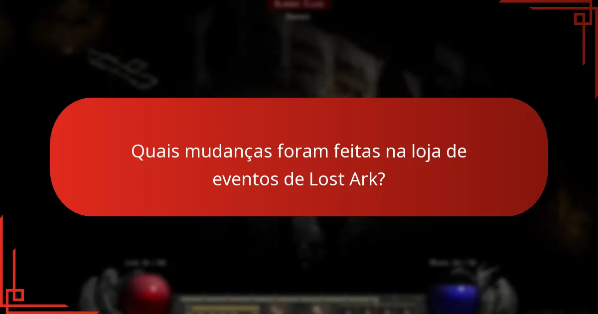 Como os novos itens se comparam às ofertas anteriores na loja de eventos de Lost Ark?