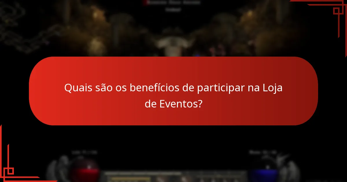 Como os jogadores podem partilhar as suas experiências relacionadas com a Loja de Eventos?