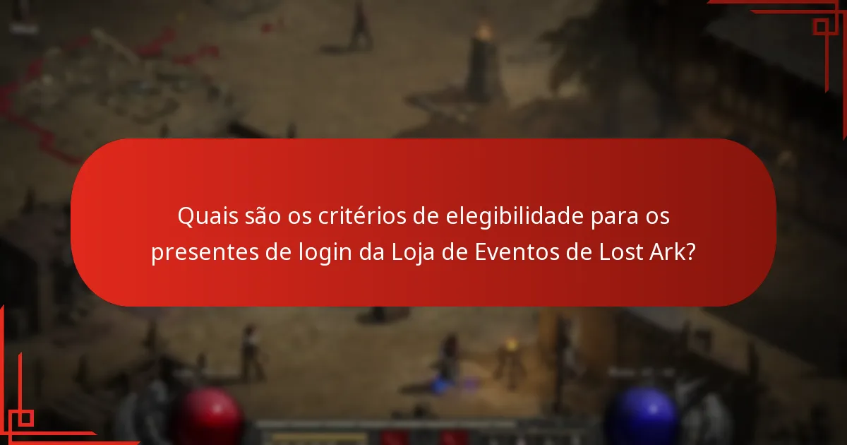 Quais são os erros comuns ao participar da Loja de Eventos de Lost Ark?