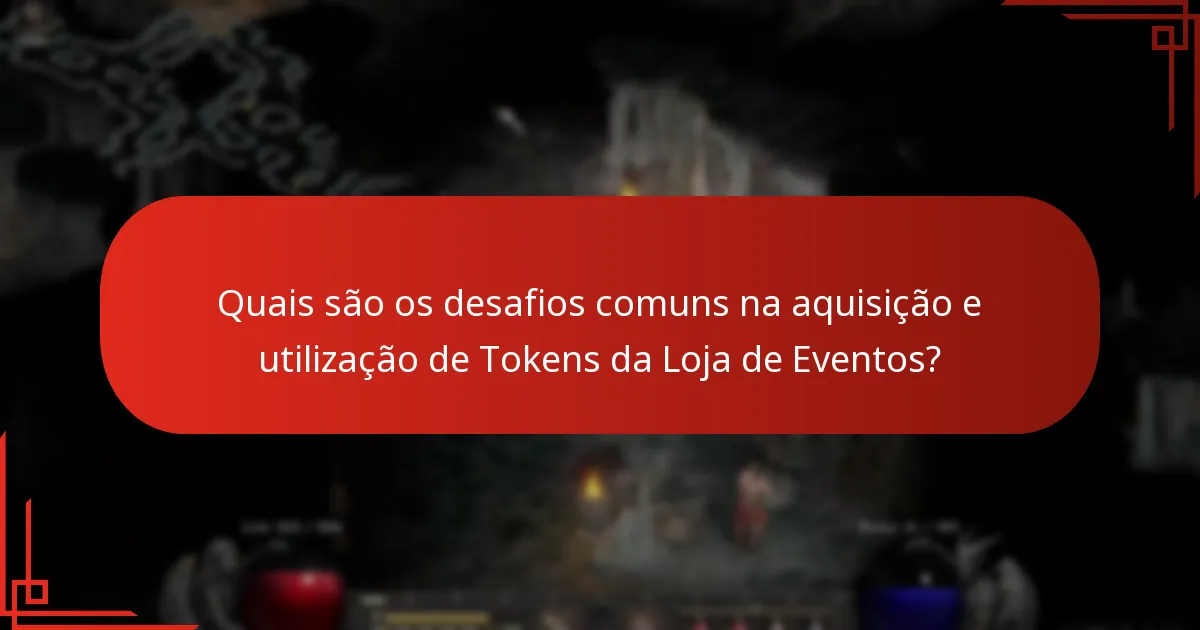 Como podem os jogadores adquirir Tokens da Loja de Eventos?